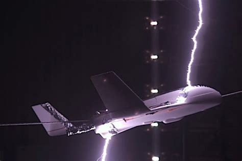 Lightning protection systems on an airplane