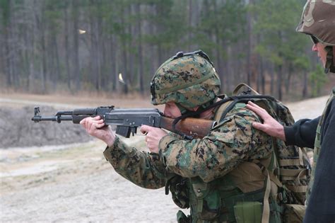 The AK-47 military rifle