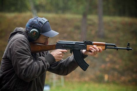 The AK-47 shooting range