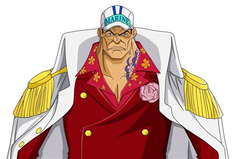 Akainu's abilities and Drill Instructor parallels