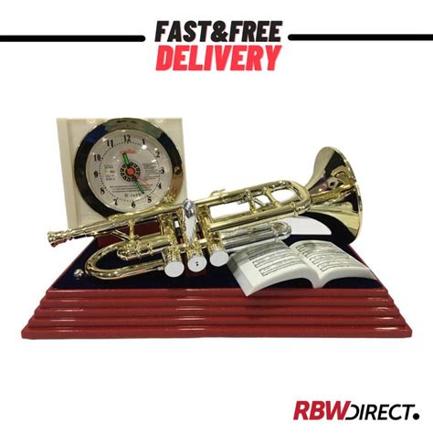 Alarm clock with trumpet sound