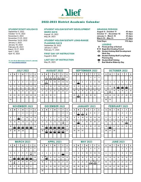 Alief Calendar Collaboration