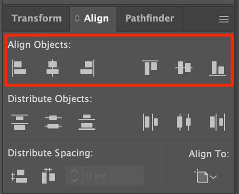 Align Objects Tool