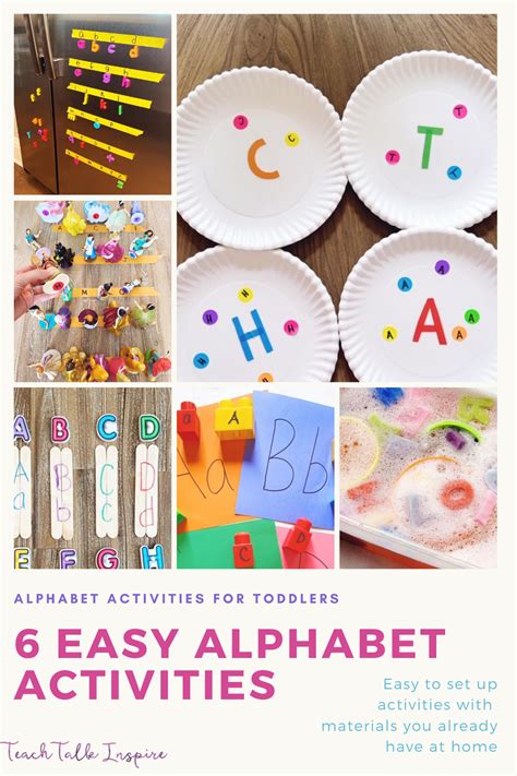 Alphabet Activities for Toddlers