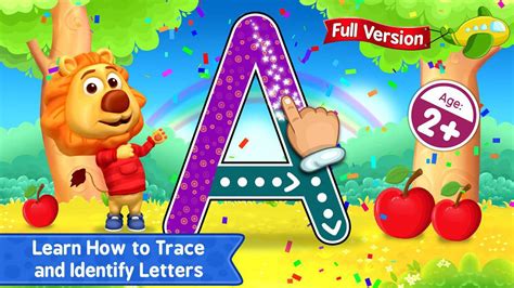 Alphabet Learning Games