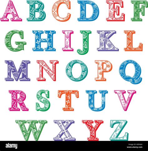 Alphabet Letters Design