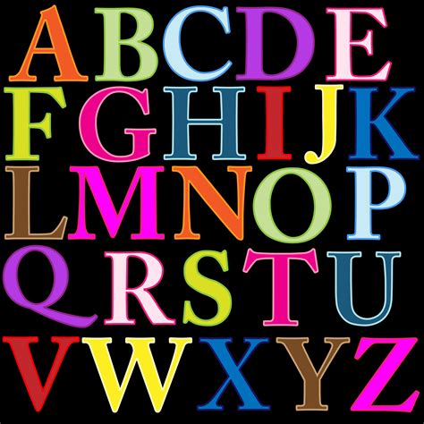 Alphabet Letters Graphics