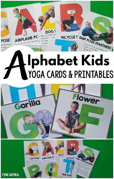 Alphabet printables for kinesthetic learners