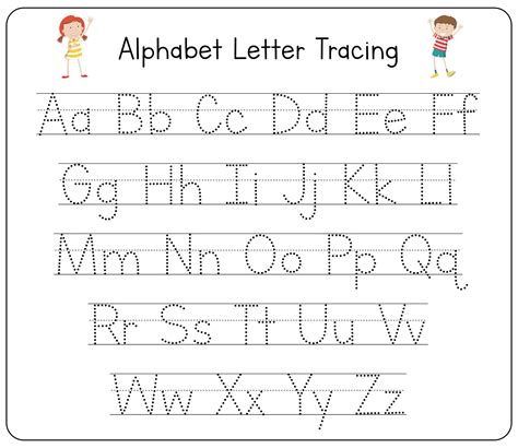 Alphabet Tracing Image 9