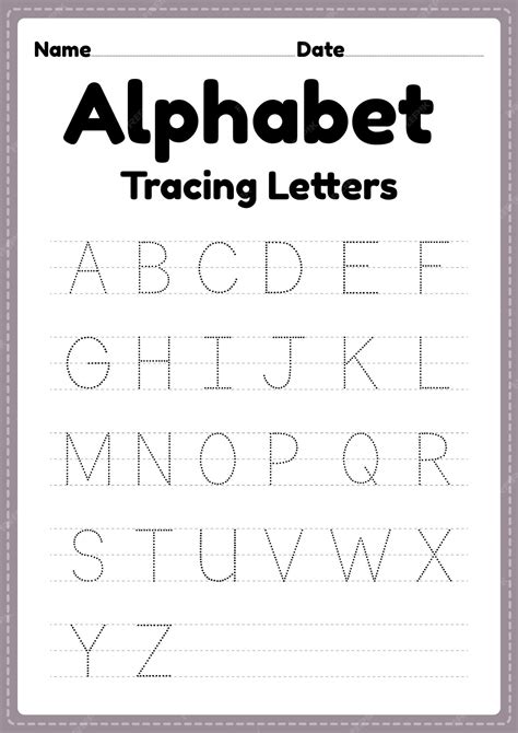 Alphabet Worksheets for Preschool