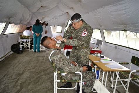 Soldado con una lesión médica 2