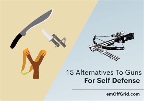 Alternatives to Guns for Self Defense