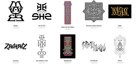 Ambigram Design Gallery