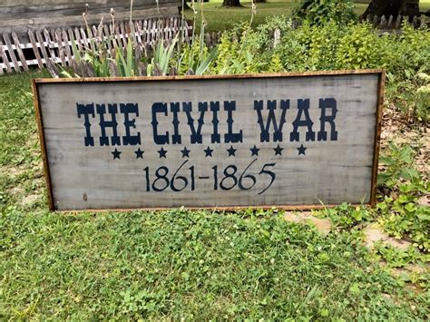 American Civil War Signs