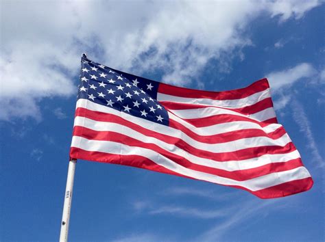 American Flag and Fireworks