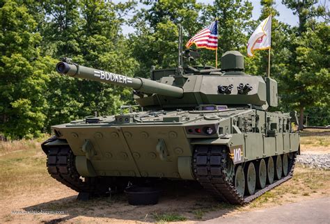 American tanks on display at the Museum of American Armor