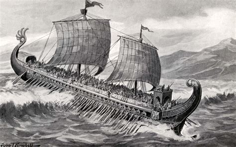 Ancient naval warfare