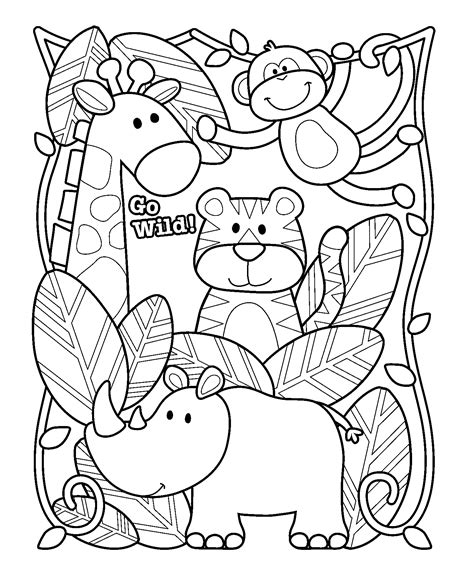 Animal Coloring Books