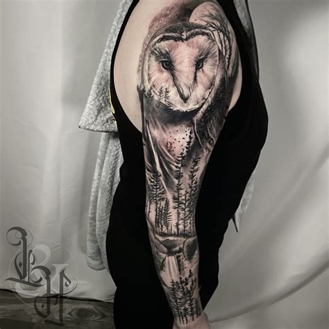 Animal sleeve tattoo design