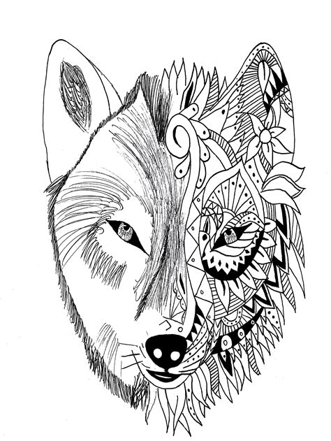 Animal tattoo coloring sheets