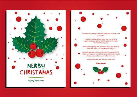 Anniversary Greetings Christmas Card Designs