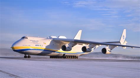 The Antonov An-225 Mriya, the largest plane ever made