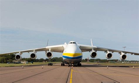 The cargo compartment of the Antonov An-225 Mriya