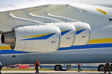 One of the engines of the Antonov An-225 Mriya