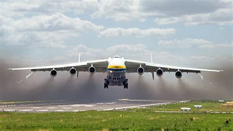 The Antonov An-225 Mriya taking off