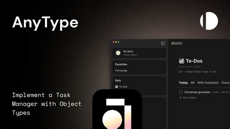 Anytype Task Management