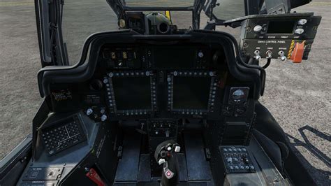 Apache AH-64 Cockpit