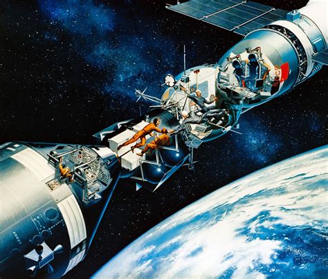 Apollo-Soyuz Test Project in 1975