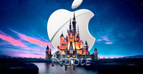 Apple and Disney logo