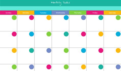 April Calendar Printables for Organization