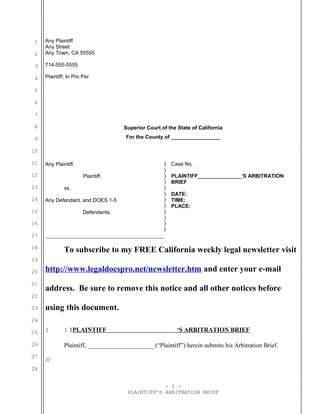 Arbitration in Dispute Resolution