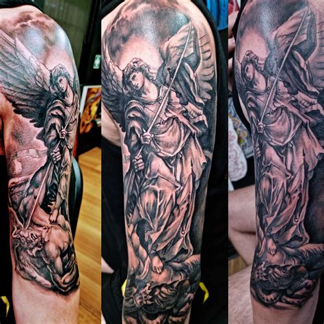 Description of Archangel Michael Tattoo