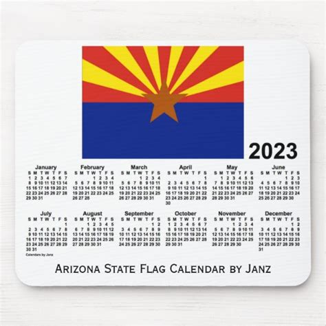 Arizona State Calendar Conclusion