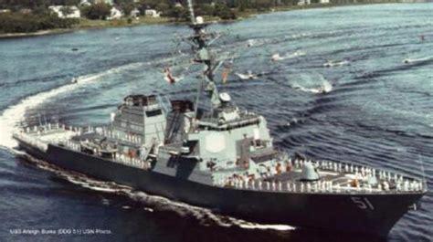 The Arleigh Burke-class destroyer in the Gulf War