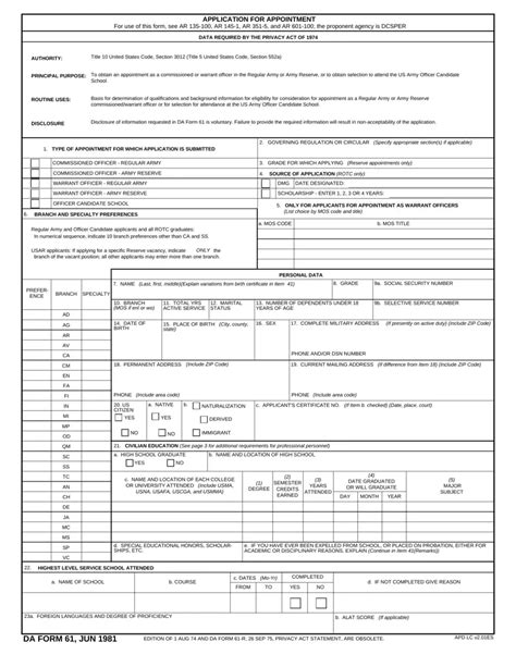 Army Application Eligibility