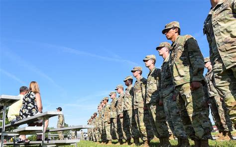 Graduation from Army Barracks