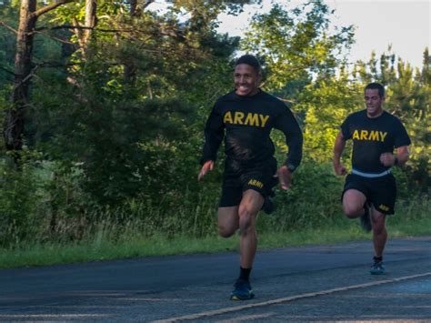 Army boot camp 2-mile run