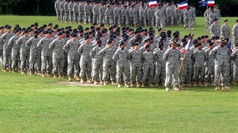 Graduation Ceremony at Army Boot Camp