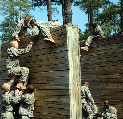 Obstacle Course at US Army Boot Camp