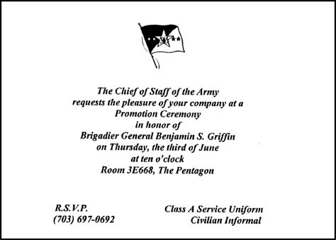 Army Ceremony Protocol