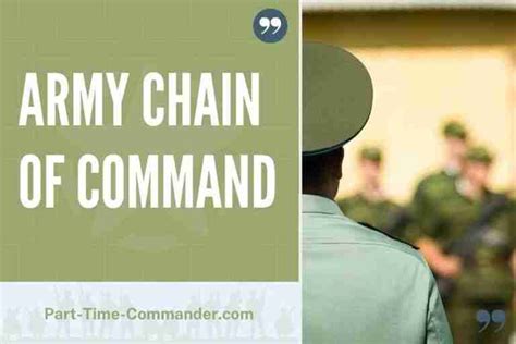 Army Chain of Command Components