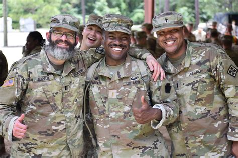 Army Chaplain in Ceremony