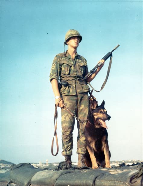 Army Dog Handler Sentry Duties