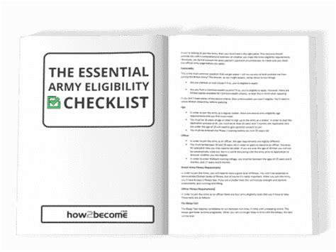 Army Eligibility Criteria