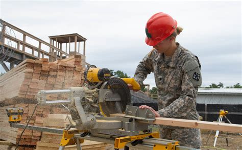 Army Engineers Building Military Base