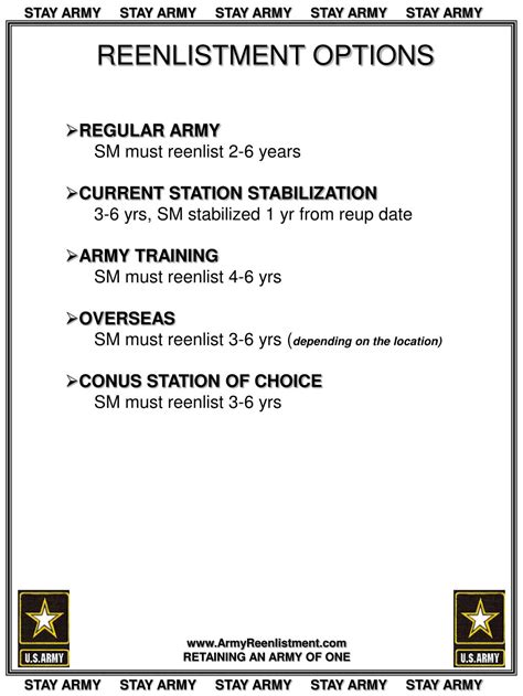 Army Enlistment Options